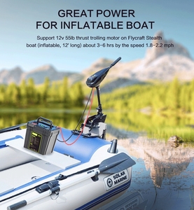 แบตเตอรี่เก็บพลังงานแสงอาทิตย์รุ่นใหม่สำหรับรถบ้าน รถกอล์ฟ เรือ 12.8V 60Ah Lifepo4 - Product Image 5