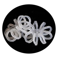 Anneau de rosette en plastique PP de 47 mm pour emballage aléatoire en tour, pour épurateur et traitement des gaz résiduels