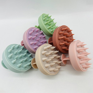 แปรงซิลิโคนแบบนุ่มสำหรับนวด ทำความสะอาดง่าย ขนแปรงซิลิโคนกันน้ำ - Product Image 5