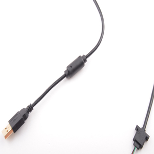 Tùy chỉnh <span class=keywords><strong>USB</strong></span> A đến 5 Pin mở bàn phím Cáp Ferrite che chắn PVC Áo khoác 5A hiện tại cho máy tính điện thoại Sạc Micro-<span class=keywords><strong>USB</strong></span> loại - Product Image 5