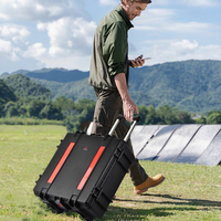 Boîte de protection d'équipement de drone de biellette surdimensionnée portable WL transportant avec étui de vol intérieur en plastique en mousse avec poignée