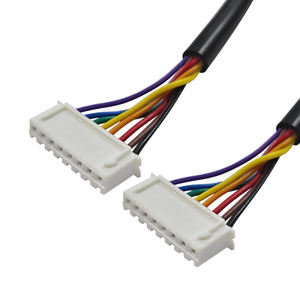 Пользовательские JST XH 2,54 мм Pitch 2 <span class=keywords><strong>3</strong></span> 4 5 6 8 9 10Pin разъемы Кабельная сборка круглый кабельный жгут - Product Image 2