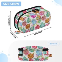 Nouvelle Arrivée : Trousse de Papeterie Personnalisée avec Fermeture Éclair, Pochette Scolaire, Étui à Crayons, Organisateur Essentiel pour Sac à Dos d'Enfant