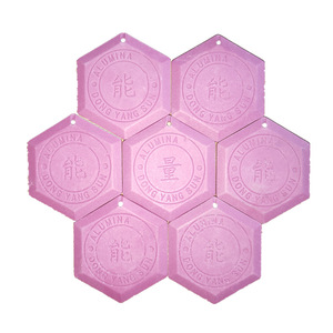 แผ่นเซรามิกเรดสโตนขนาด 28x32 มม. สำหรับนวดหน้ากัวซาเพื่อการดูแลผิว - Product Image 2