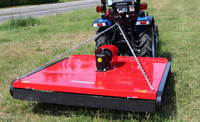 Nouveau design d'équipement agricole tracteur désherbeur écraser l'herbe lame rotative Cutter pelouse Slasher Bush tondeuse