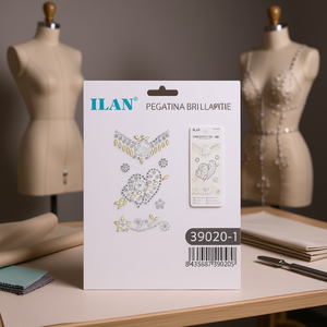 Adesivi con strass brillanti Ilan 39020-1 per decorazioni di abbigliamento - Product Image 2