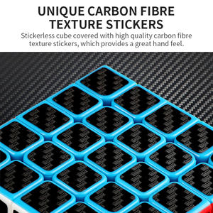 Venta al por mayor personalizado MoYu fibra de carbono <span class=keywords><strong>2x2</strong></span> 3x3 4x4 5x5 <span class=keywords><strong>cubo</strong></span> Alien serie SQ1 Skew Pyramid Set pegatina suave <span class=keywords><strong>cubo</strong></span> mágico - Product Image 3