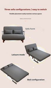 Canapé-<span class=keywords><strong>lit</strong></span> convertible multifonctionnel pour salon et hôtel, sectionnel, rembourré <span class=keywords><strong>en</strong></span> éponge, avec <span class=keywords><strong>lit</strong></span> escamotable - Product Image 3