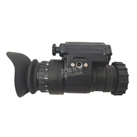 Dispositif de vision nocturne monoculaire PVS14 de génération 3 à FOM élevé, phosphore blanc P45 à commande automatique, champ de vision de 40 degrés, étanche IP65, portée de 1x 3-400 m