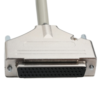 HD D-SUB DB50 Zinklegierung vernickelte Buchse auf MDR-Stecker Kabel mit PVC-Buchse, verzinntem Kupferleiter, ISO9001-zertifiziert für