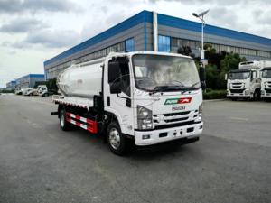 1suzu ELF 5liters Carbon Steel Tanker sewer vacuum truck Fecal <b>Suction</b> Vehicle Septic Tank Truck for City Cleaning - Product Image 4