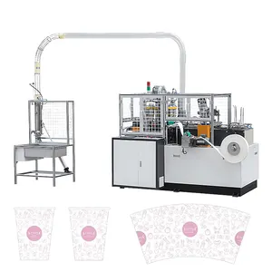 High quality single wall pe coated paper cups production making forming machine for coffee tea or juice