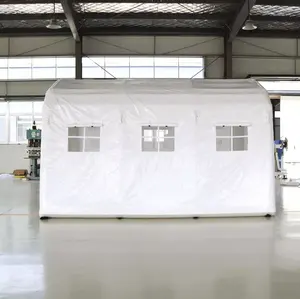 कस्टम बहु व्यक्तियों Inflatable घर हवा तम्बू Inflatable डेरा डाले हुए तम्बू आउटडोर निविड़ अंधकार तम्बू