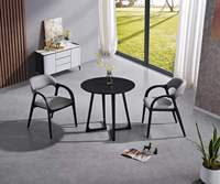 Chaise de salle à manger moderne et confortable en flanelle, hauteur réglable, structure en fer, siège en acier MDF, salon, bureau à domicile, hôtel, banquet