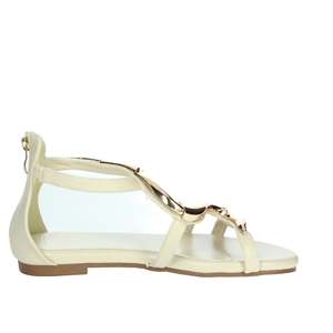 Ikaros Women's Low <b>Sandal</b> P2534 Black Flat <b>Sandals</b> - Product Image 4