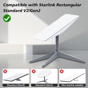 <strong>Starlink</strong> <strong>Ethernet</strong> <strong>Adapter</strong> V2 Gen2 to RJ45 Gigabit <strong>Ethernet</strong> for Fast &amp; Stable Wired External Network Connection, Outdoor Grey - Product Image 2
