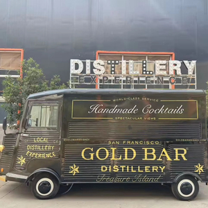 Cửa Hàng Di Động Ice Cream Cà Phê Van Thực Phẩm Cổ Điển Giỏ Hàng Thực Phẩm Điện Xe Tải Citroen Hot Dog Giỏ Hàng Cho Bán - Product Image 3