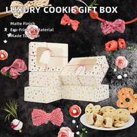 Boîte à cupcakes et muffins en carton blanc avec fenêtre transparente, 12 compartiments, pliable, finition brillante, pour le stockage alimentaire