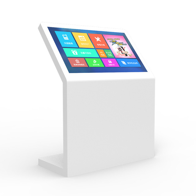 All-In-One 55-Inch Horizontal Interactive Digital Signage Kiosk Intelligent Display Touch Screen Video Advertising Floor Media
