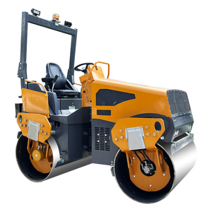 Rodillo de carretera de 10 toneladas de alta calidad, espacio compacto, gran área con componentes centrales, caja de cambios, cojinete, bomba de motor, Motor de engranajes PLC - Product Image 4