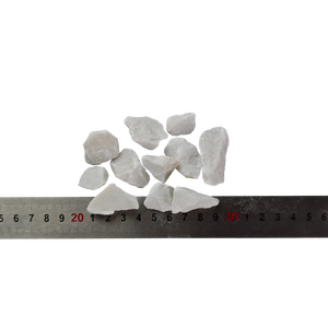 Gravier blanc naturel de 0,3 à 3 cm, pierre <span class=keywords><strong>concassée</strong></span> polie, gravier décoratif pour l'aménagement paysager des jardins - Product Image 5