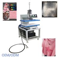 40x60cm 1-Seiten-1-Stationen-Hydraulikprägemaschine für geprägte Pressmatten, Leder, Baumwollstoff, T-Shirts