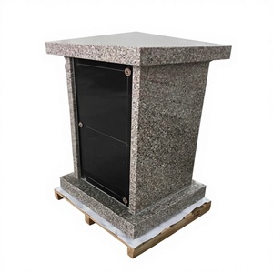 Columbario Familiar de Granito - Diseño Americano Tradicional, 1 Año de Garantía, Lápida para Cementerio Exterior - Product Image 2