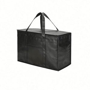 Reusable <b>Extra</b> <b>Large</b> Capacity Insulated Thermal Food Storage Bag Cool Carry Non Woven Lunch Cooler Bag - Product Image 3