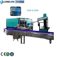 Machine automatique de fabrication de bouteilles en plastique PET à 2 cavités, 5L, 6L, 10L, pour bouteilles d'eau, de détergent, d'huile de cuisson, Sopladora De Botellas PET