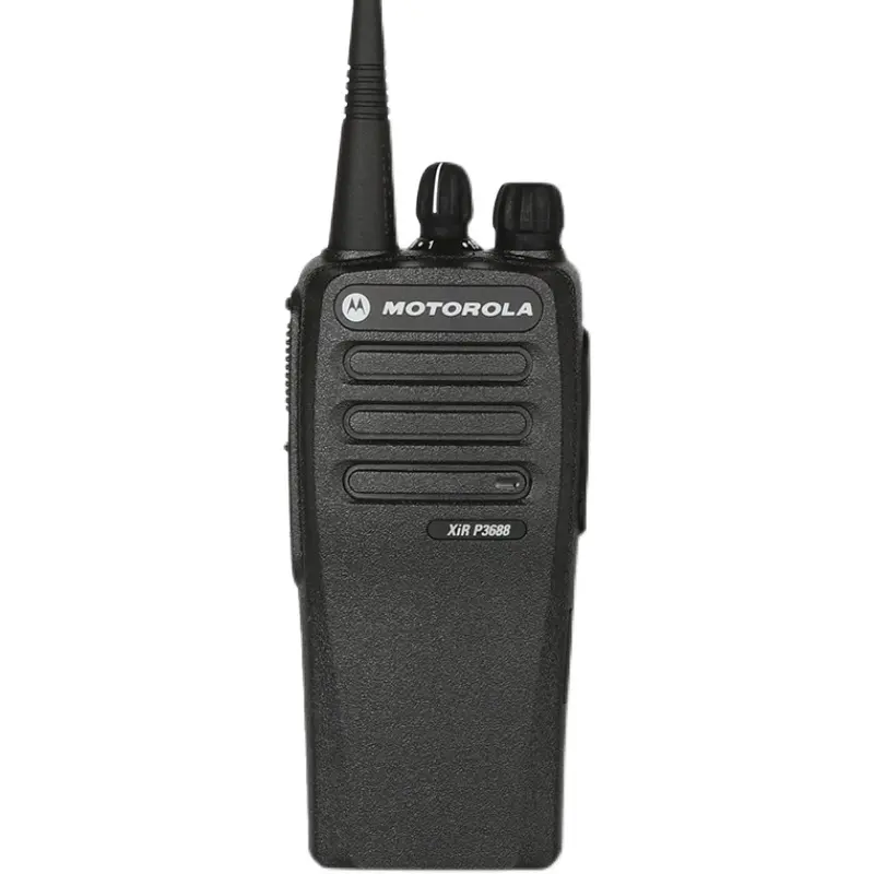 Para construcción Uhf Handheld Radio Dp1400 Digital Radio Dep450 Vhf Radio bidireccional P3688 Dmr Walkie Talkie para Motorola CP200D