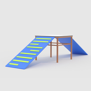 معدات ملعب نفقية داخلية وخارجية للكلاب والقطط، متينة وممتعة - Product Image 2