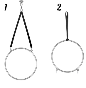 Cerceau de <span class=keywords><strong>cirque</strong></span> en acier inoxydable avec matériel de gréement - Product Image 5