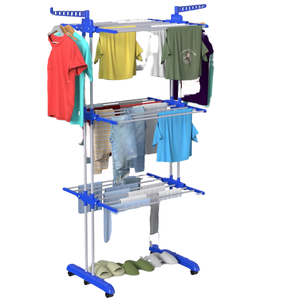 厂家批发实用晾衣架和折叠金属晾衣架家用家具 - Product Image 1