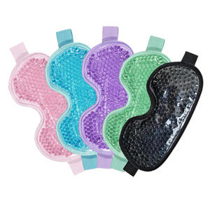 Compresse oculaire chaude et froide en tissu doux, efficace pour soulager la fatigue oculaire - Product Image 1