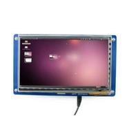 Fabrika toptan 7 inç TFT 800*480 kapasitif ekran LCD modülü ahududu Pi için turuncu Pi