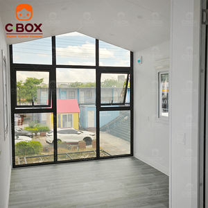 Cbox Nuevo Diseño Casa de huéspedes de lujo Campamento Hoteles Casa modular prefabricada de contenedores desmontables con techo de paso - Product Image 4