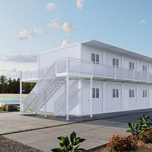 Toppre Afneembare Twee Slaapkamer Huis Containerframe 40ft Kantoorgebouw 20ft Draagbare Kleine Goedkope 2 Vloer Container Huis Kits - Product Image 6
