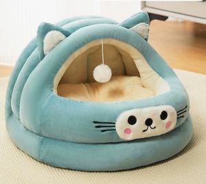 ที่นอนสุนัขแบบกึ่งปิดสำหรับฤดูใบไม้ร่วงและฤดูหนาว รูปทรงใหม่ บ้านสัตว์เลี้ยงยอดนิยมบนอินเทอร์เน็ต บรรจุภัณฑ์กล่องกระดาษ - Product Image 6