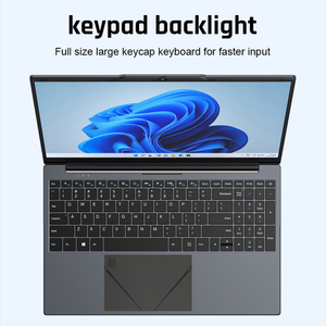 New Design 15.6 Inch Laptop Computer Lcd Screen Low <b>Price</b> Cheap Student & Education With Fingerprint Backlight Student Laptop - Product Image 2