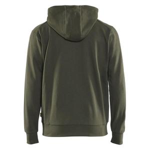 BLAKLADER - 353011584209XXL Hoodie 3D Forest <b>Night</b> - EAN 7330509908471 WORK HOODIES - Product Image 2