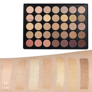 Diy 25 Color Eyeshadow NEW Wholesale <strong>No</strong> <strong>logo</strong> Shimmering and Matte Color Glitter Makeup Eyeshadow Palette - Product Image 2