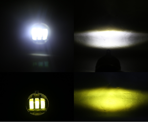 Nhà Máy Bán buôn 3.5 inch Led Xe Sương Mù Ánh sáng chiếu không thấm nước trắng + vàng Xe LED Sương Mù Ánh Sáng - Product Image 6