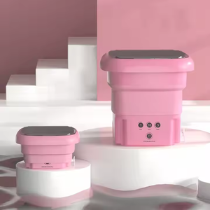 Lavadora Plegable de 6L, Lavadora Portátil para Calcetines, Ropa Interior y Bragas, Lavadora Doméstica Retráctil de 3 Modelos con Función de Centrifugado - Product Image 3