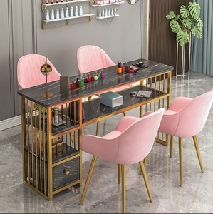 Juego <span class=keywords><strong>de</strong></span> <span class=keywords><strong>Mesa</strong></span> y Silla para Decoración <span class=keywords><strong>de</strong></span> Uñas, <span class=keywords><strong>Precio</strong></span> Especial, <span class=keywords><strong>Mesa</strong></span> Simple y Económica para Salón <span class=keywords><strong>de</strong></span> Decoración <span class=keywords><strong>de</strong></span> Uñas, con Doble Iluminación - Product Image 6