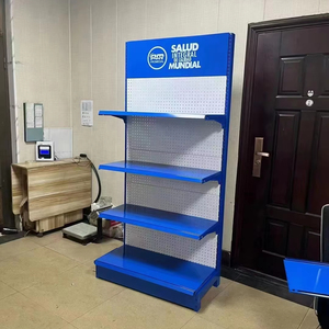 कारखाने अनुकूलित धातु पीले काले पेगबोर्ड सुपरमार्केट स्टैकिंग अलमारियों सुपरमार्केट रैक सिस्टम स्टोर सुपरमार्केट रैक सिस्टम स्टोर सुपरमार्केट आपूर्ति - Product Image 2