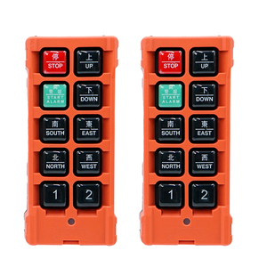 Controlador remoto industrial inalámbrico de grúa de velocidad única de 8 canales de privacidad del fabricante - Product Image 5