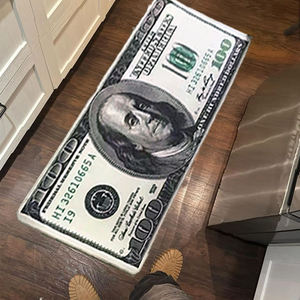 Alfombra de nailon personalizada con diseño de dólar y discoteca, alfombra Money <span class=keywords><strong>Hype</strong></span> <span class=keywords><strong>Beast</strong></span>, alfombra grande para pie - Product Image 3