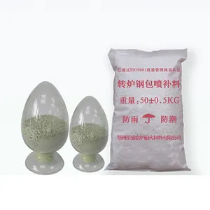 Unshaped refractory dense refractory gunning mix high alumina refractories for converter