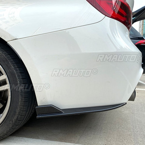Diffuseur de pare-chocs arrière et séparateur latéral pour BMW Série 3 F30 M Pack 320i 325i 2013-2019 Kits carrosserie - Product Image 4