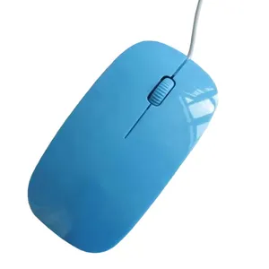 Мышь плоская мини-Usb, хорошее качество, тонкая мышь, проводная оптическая мышь, ПК, компьютер и аксессуары для ноутбука, кабель 1,2 м, 3D мышь